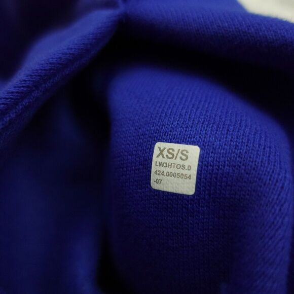 New Lululemon Size XS / S Scuba Oversized Half Zip Hoodie CEBL Cerulean Blue - Picture 4 of 13